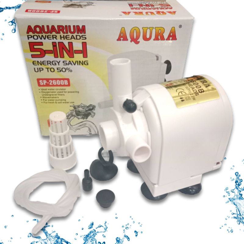 Pompa Aquarium AQURA 5IN1 SP 2600B