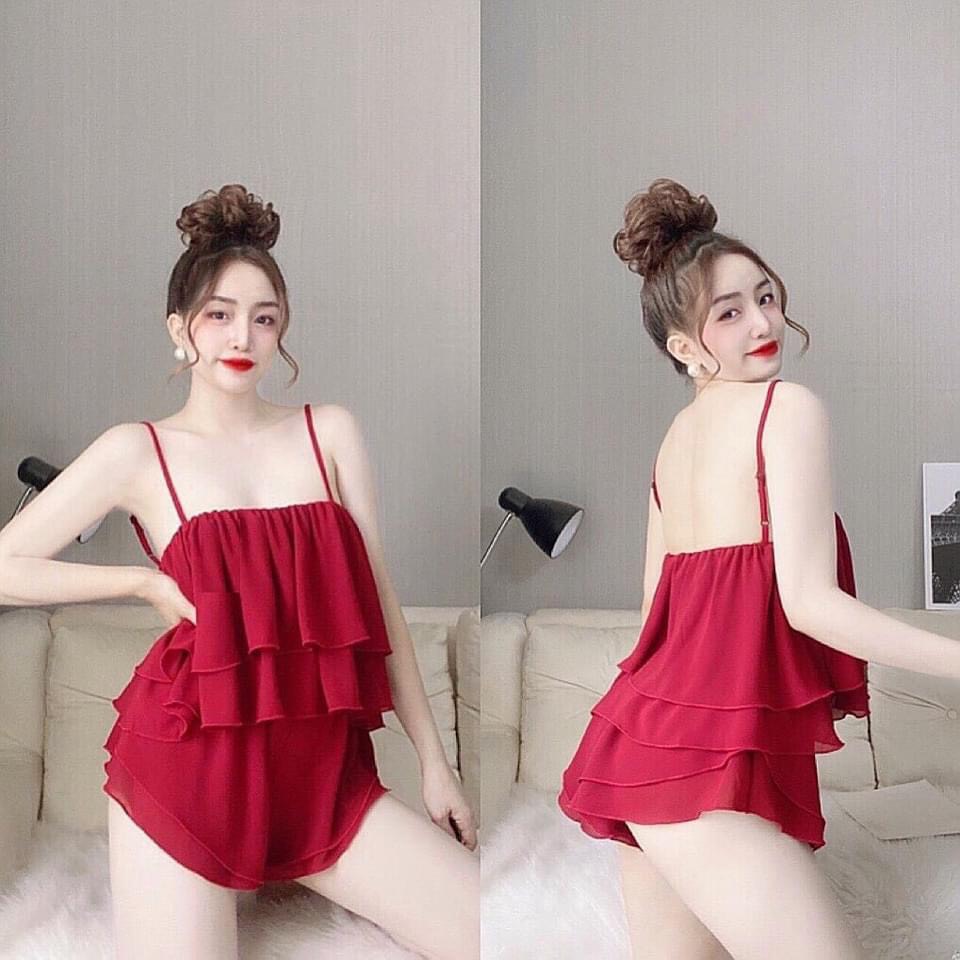 Sét bộ satin lụa tay dài tiểu thư siêu sang chảnh.