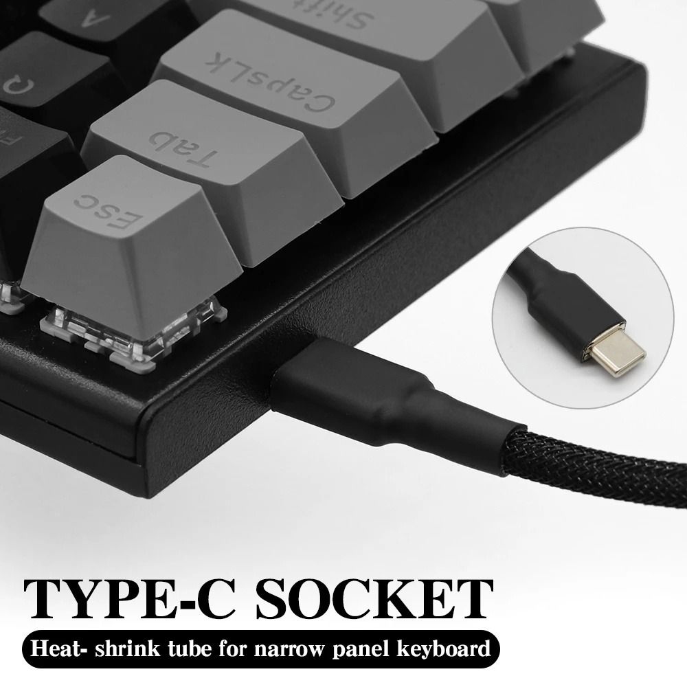Computer%20Keyboard%20Accessories%20Port%203%20Meter%20Gaming%20Keyboard%20Keyboard%20Coiled%20Cable%20Mechanical%20Keyboard%20Cable%20Mechanical%20Keyboard%20Wire%20Type%20C%20Cable%20-%20Image%205