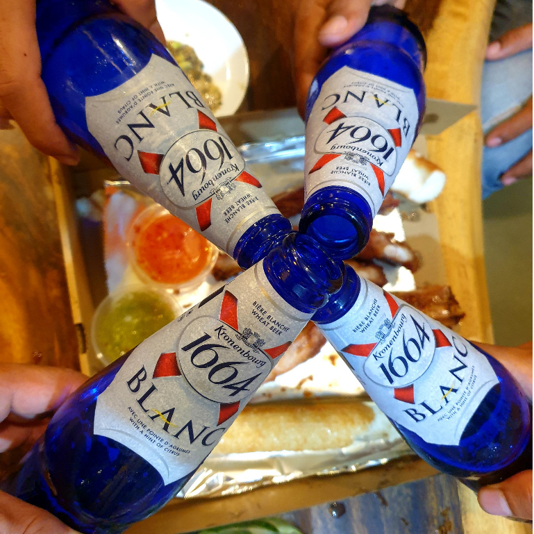 Bia Kronenbourg 1664 Blanc Lon 330ml