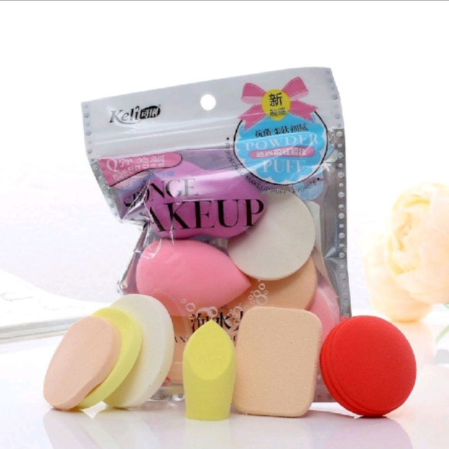 Keli Makeup Sponges Pack of 6 Pieces