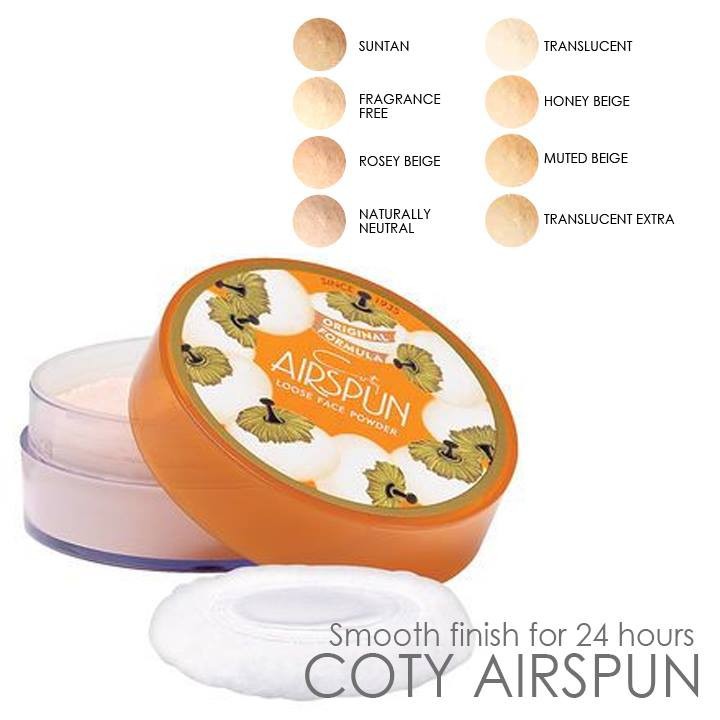 [MADE IN US] Phấn phủ kiềm dầu Coty Airspun đủ màu