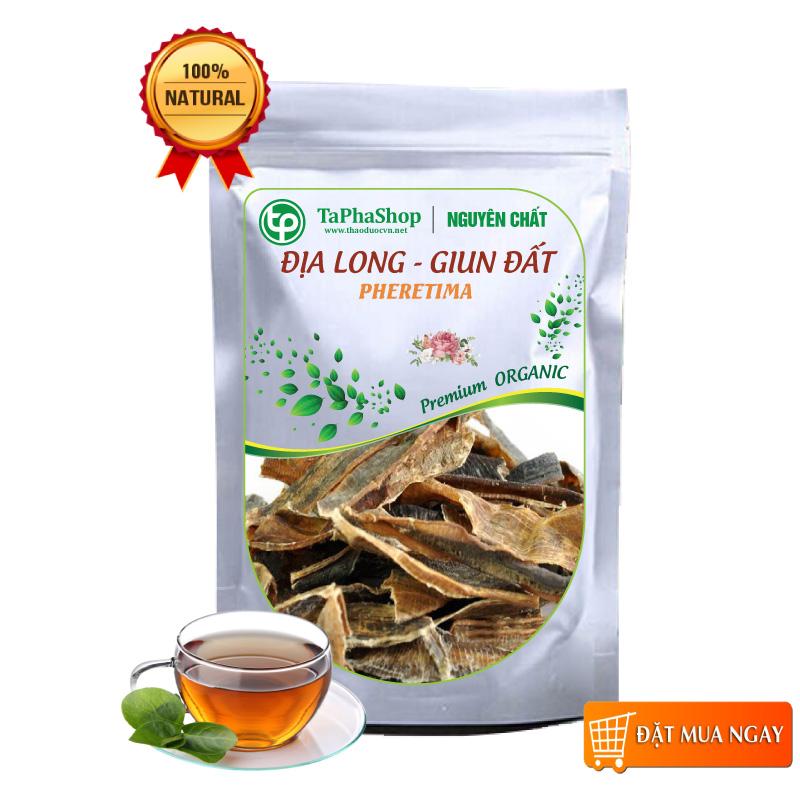 Địa long ( giun đất ) khô 100g - tấn phát