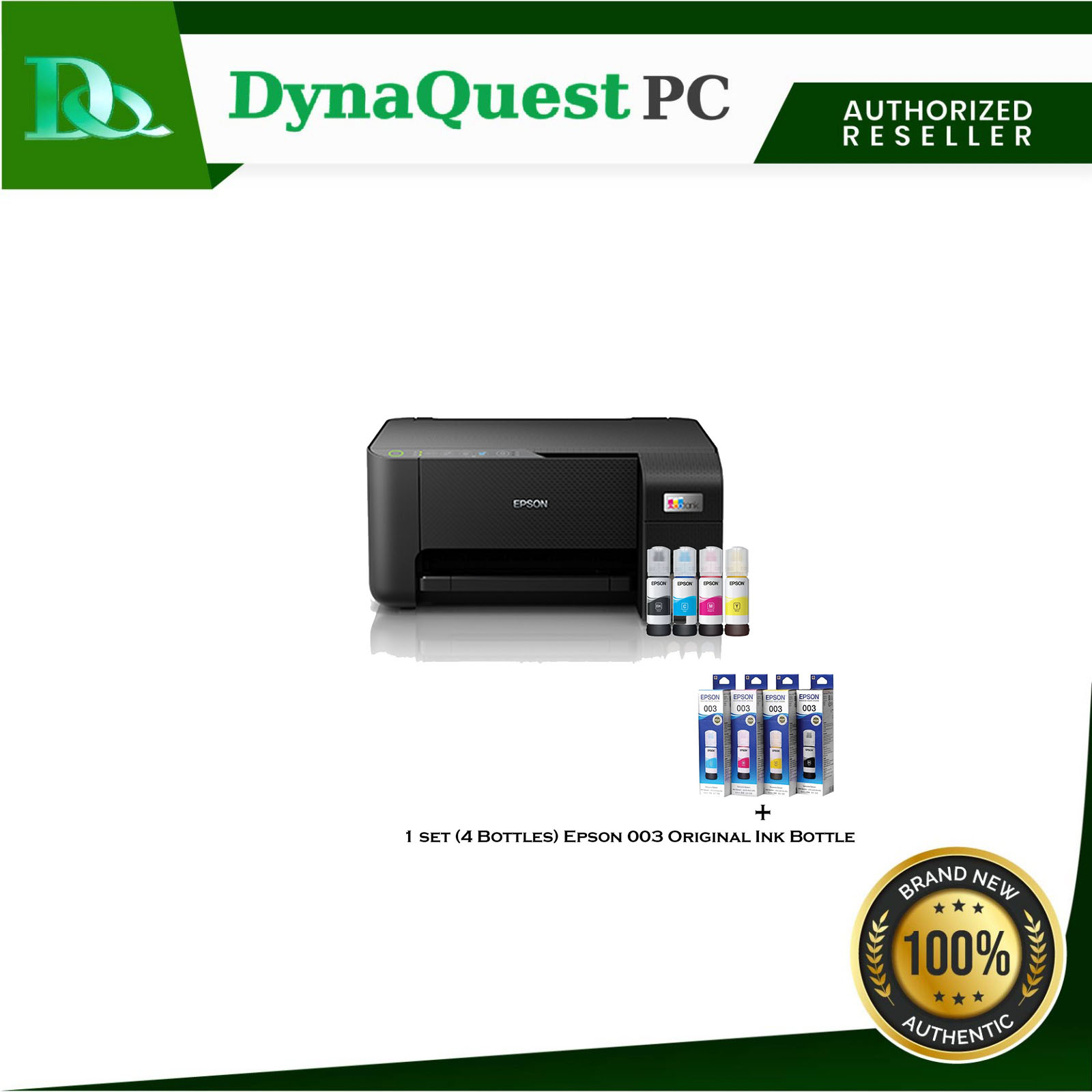 Epson L3250 A4 WiFi AllinOne Ink Tank Printer + 1 set (4 Bottles