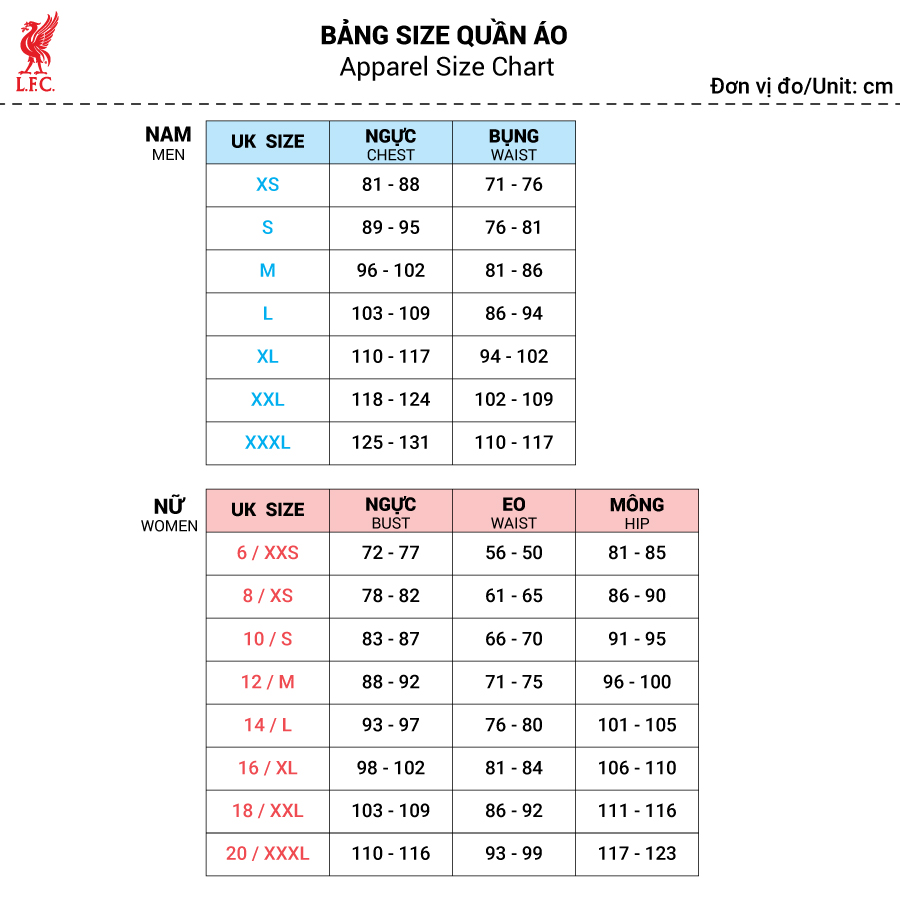 LFC Áo thun thể thao nam Raised LFC Tee A15081
