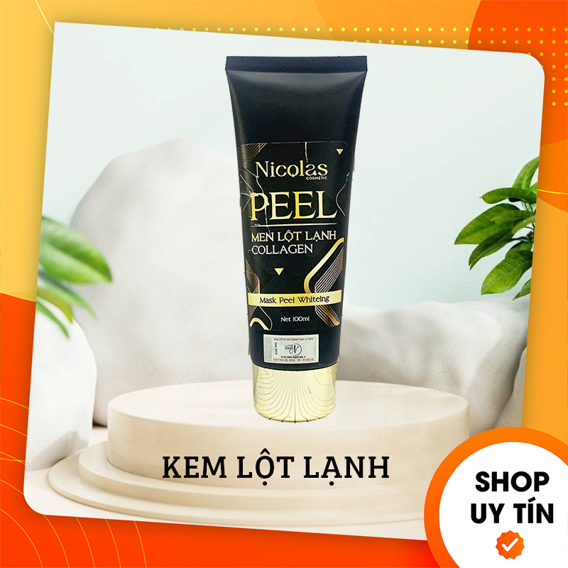 Combo Kem Nicolas Peel Lột Lạnh Thanh Nhi + Kem Body Cấy Trắng Men Chua Nicolas Cosmetic