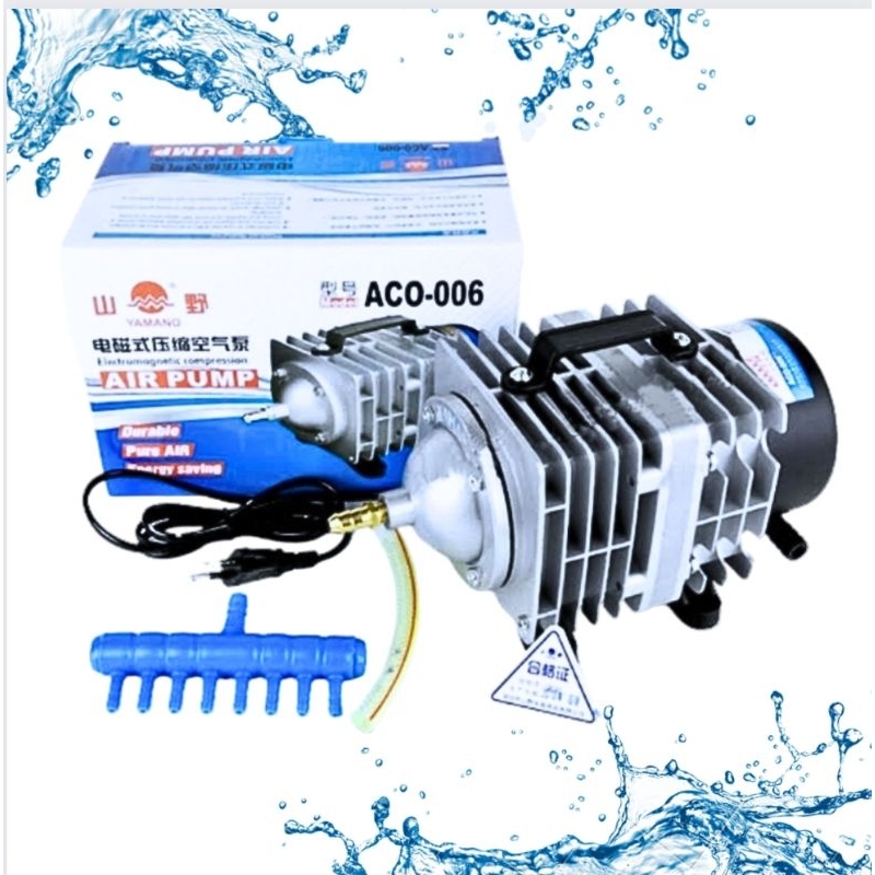 YAMANO ACO 006 Pompa Udara Aerator Airpump Blower Kolam Bioflok