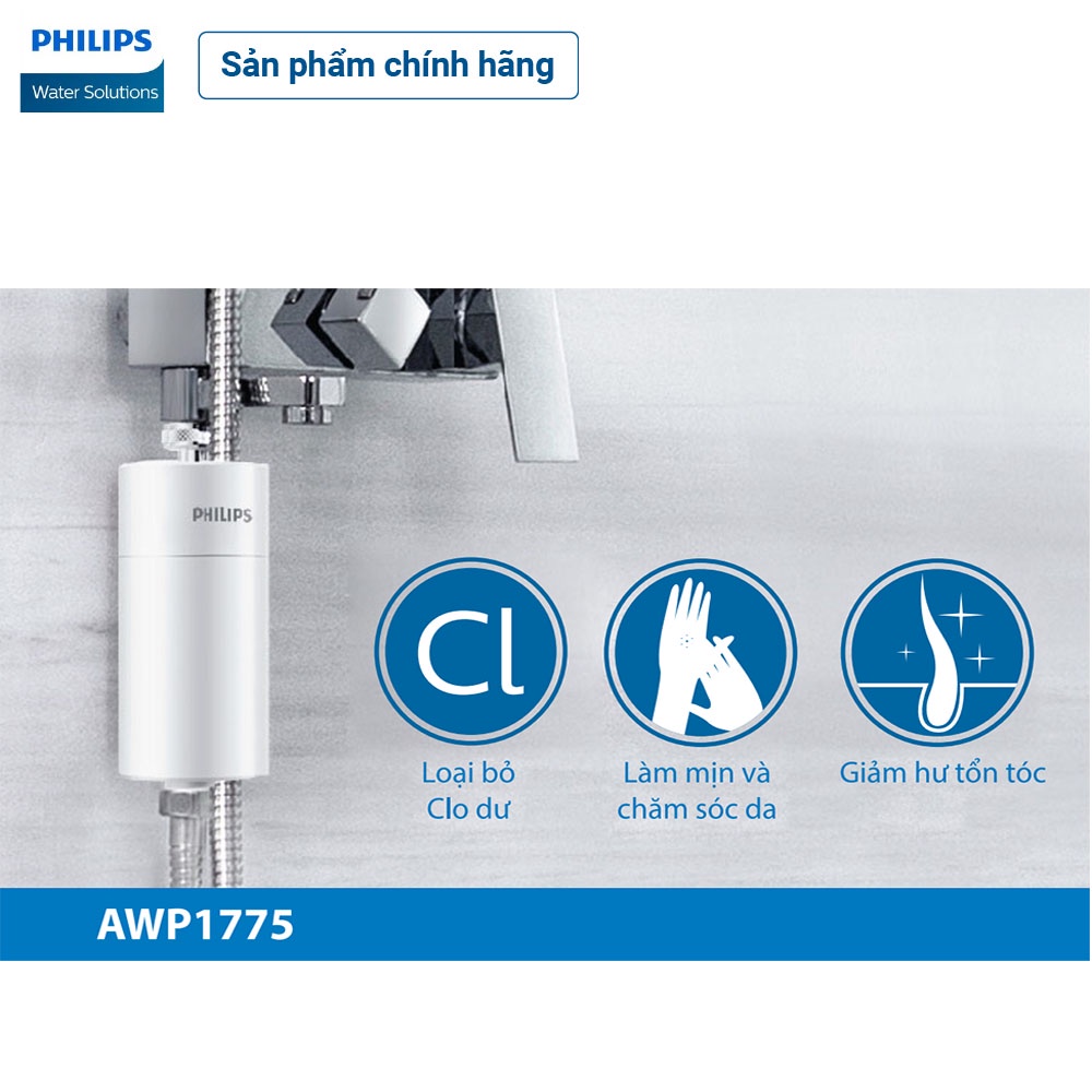 Bộ lọc nước vòi sen Philips AWP1775