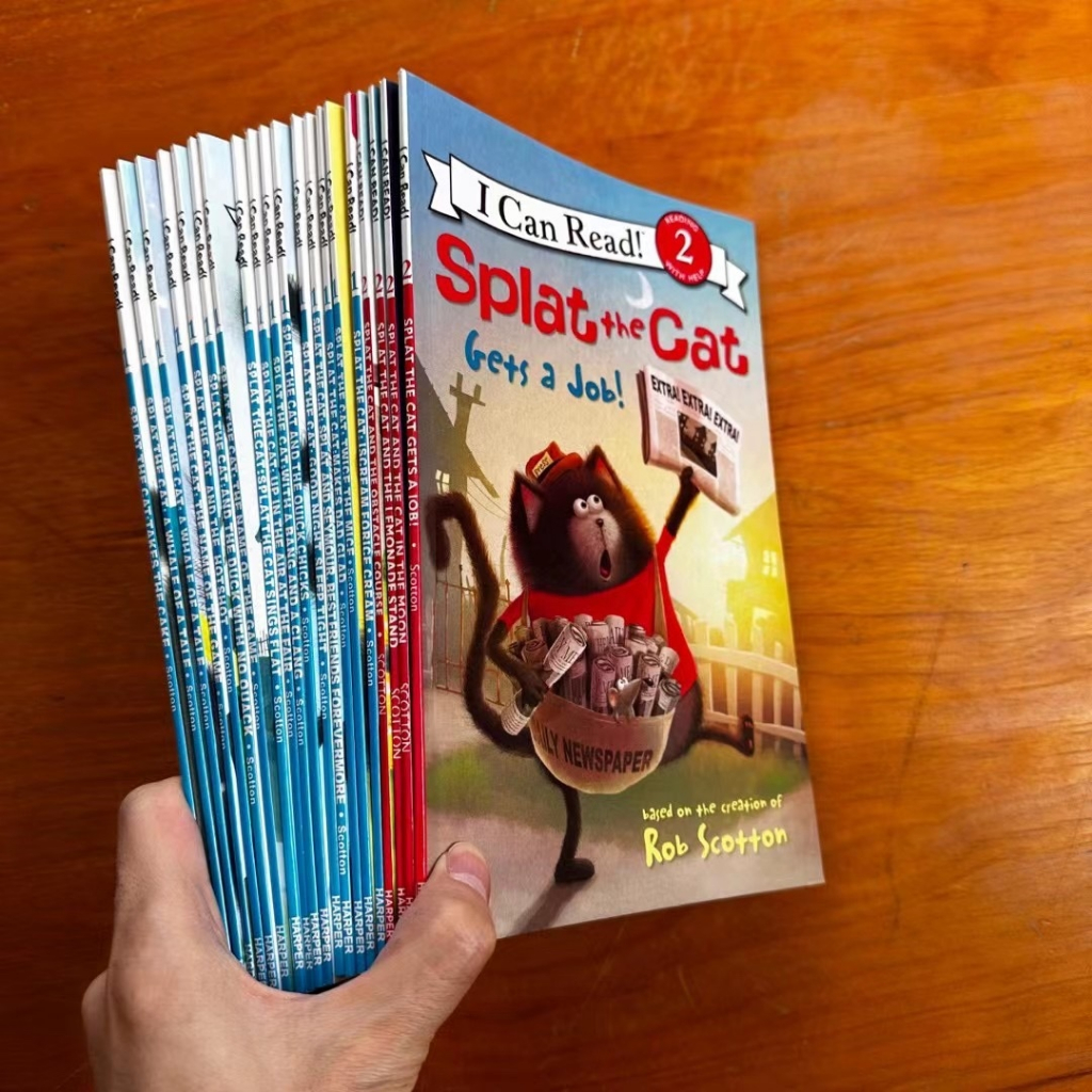 Bộ nhập - I can read: Splat the cat - 20 books