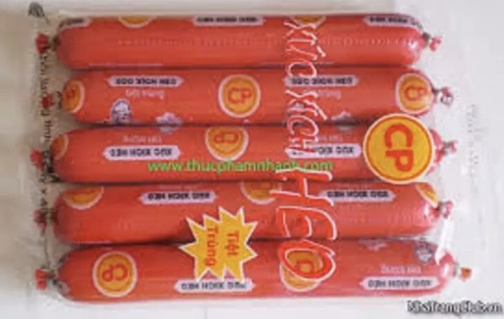 COMBO 5 gói xúc xích tiệt trùng cp 200g
