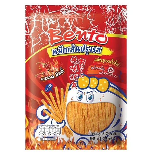Mực bento sợi thái lan 24g date xa hàng mới
