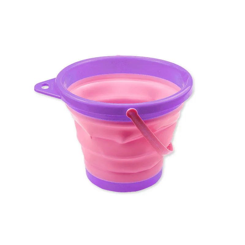 Kids Play Water Toys Foldable Portable Sand Bucket Summer Outdoor Toy Beach Play Sand Water Game Toy for Boys Children Beach Toy