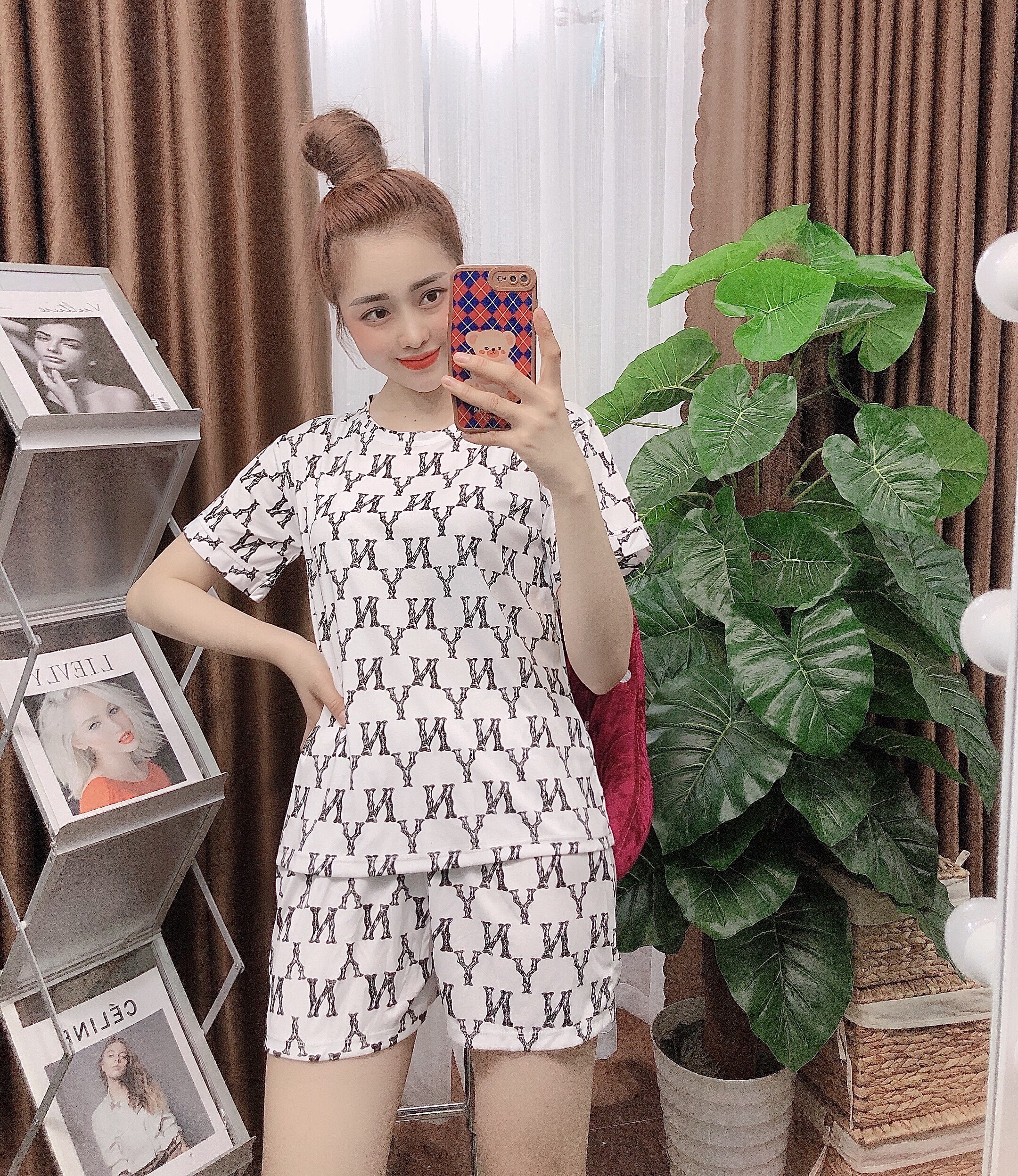 Đồ bộ đùi ngủ mặc nhà