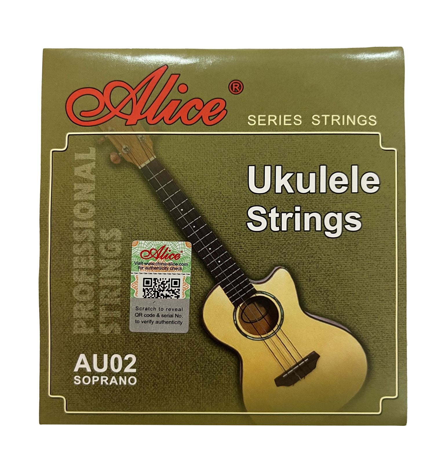 Monstermarketing Alice AU02 Black Nylon Strings for Ukulele Music
