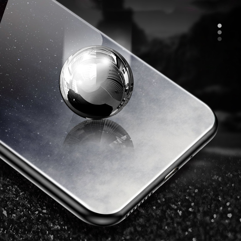 For Honor 200 Pro Lite case Tempered Glass mirror Protector Starry Sky Couple For Honor 200 Lite Pro Back Cover Phone Cases.