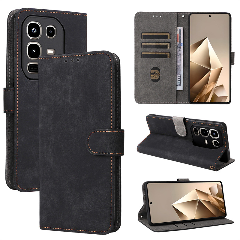 Infinix Note 50X 5G/X6857B Wallet Phone Case with RFID Blocking Credit Card Holder, PU Leather Case Cover with Kickstand for Infinix Note 50X 5G/X6857B.