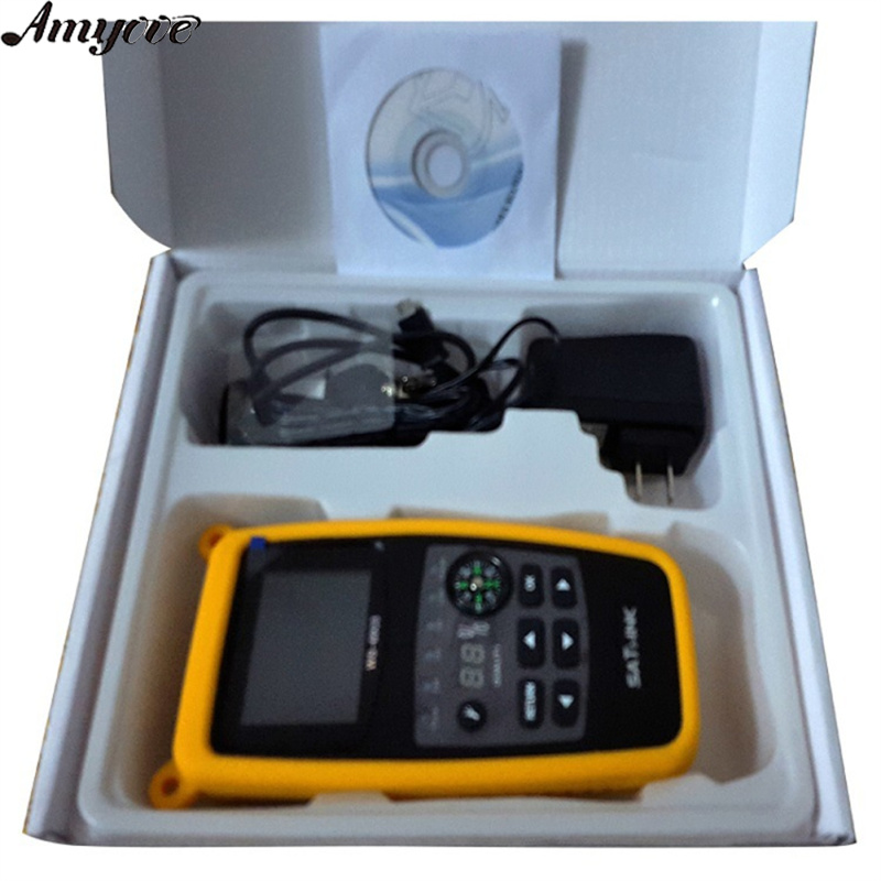 Satellite Finder Satlink Ws-6933 Digital Satfinder Dvb-s2 2.1-inch Lcd Screen Display Sat Meter Detector