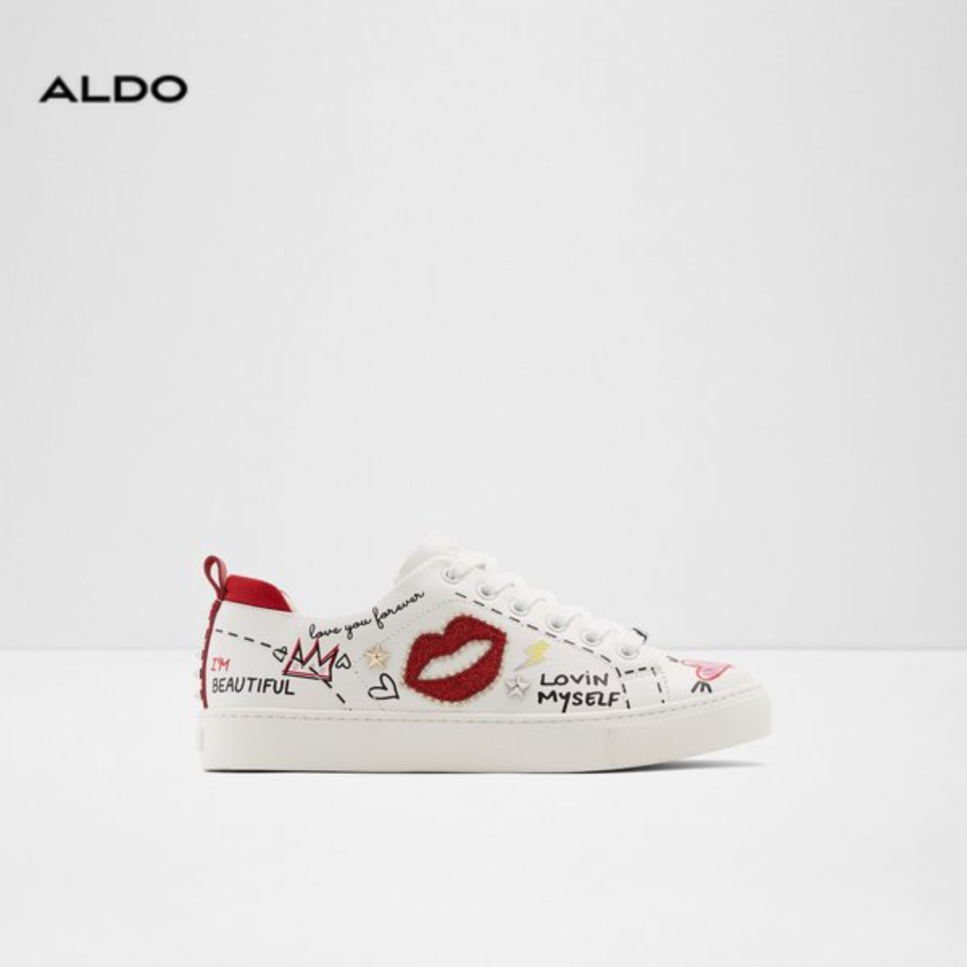 aldo floral sneakers
