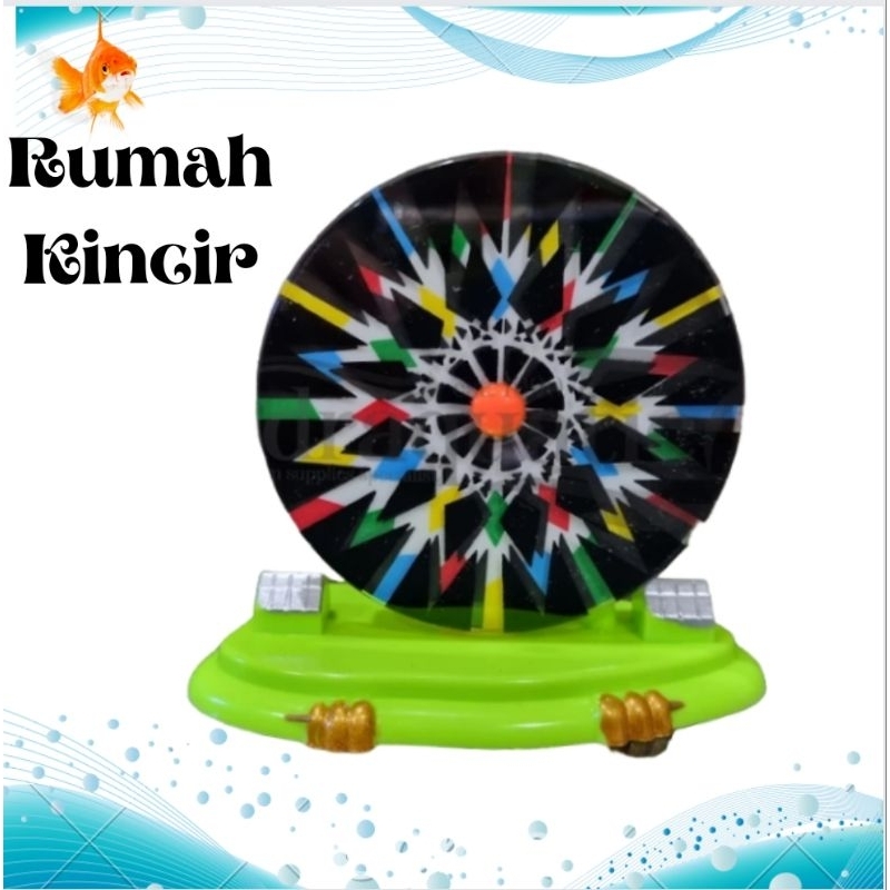 Hiasan airpump aerator udara Aquarium SAKKAI PRO RUMAH KINCIR