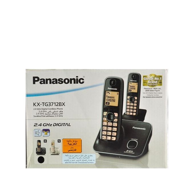 Panasonic KX-TGD622EB Digital Cordless Telephone with