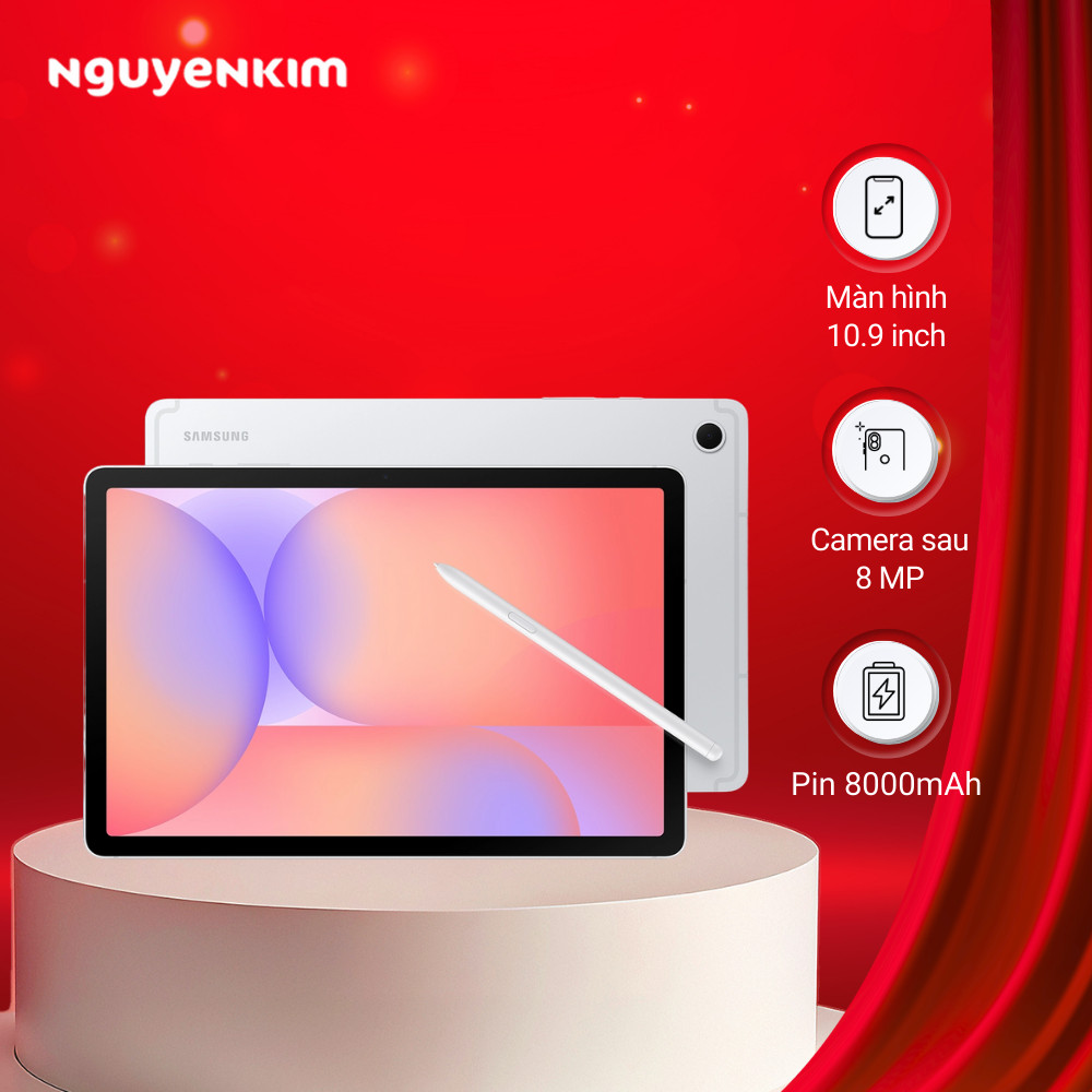 [Mới 2025] Máy tính bảng Samsung Galaxy Tab S10 Lite Wifi 128GB Bạc