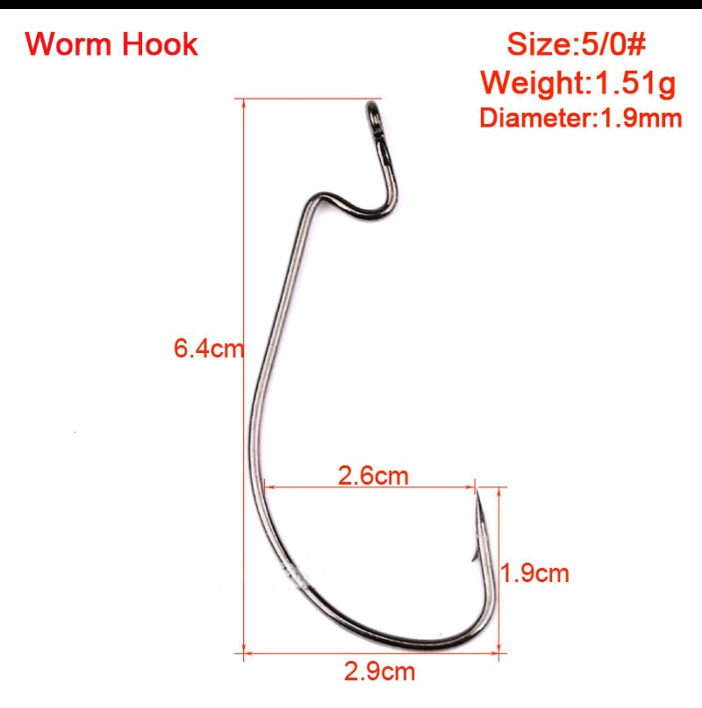 Set 3 lưỡi g hook 1/0 2/0 3/0 4/0 5/0 , lưỡi mồi mềm , ghook , gò húc , lưỡi đơn câu cá