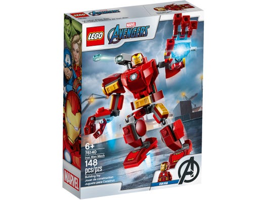 todos los legos de iron man