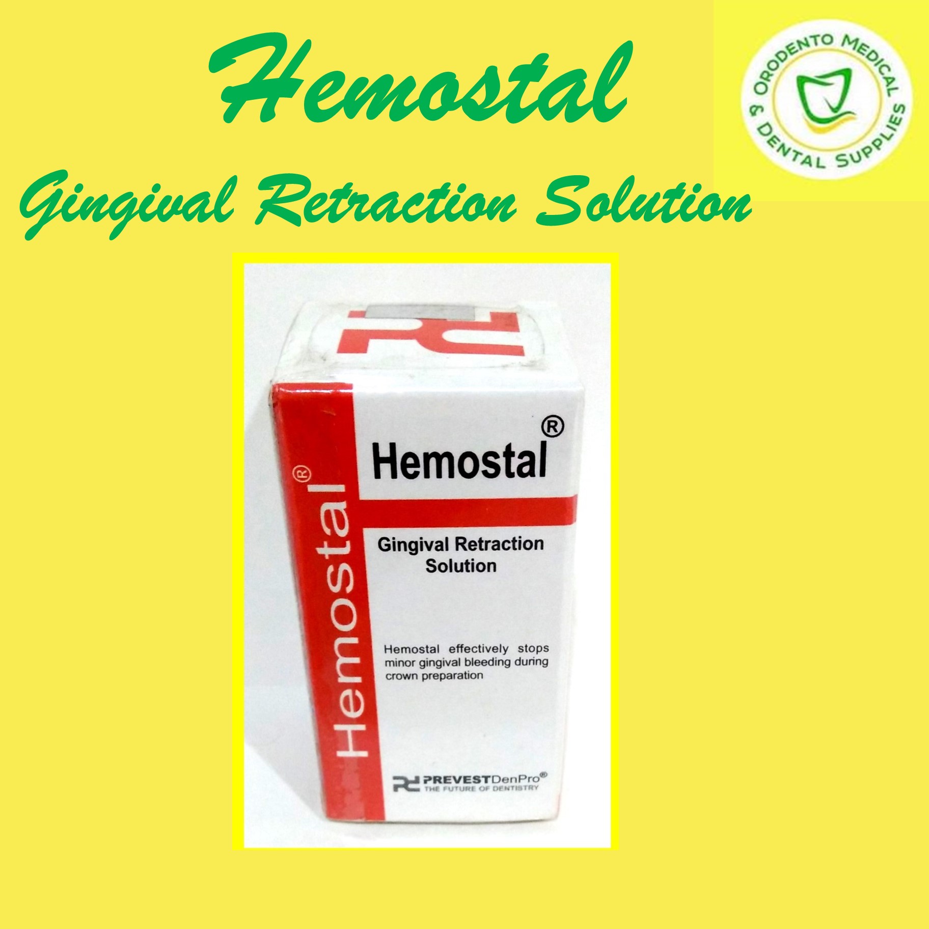 Hemostal Gingival Retraction Solution 15ml Prevest Denpro | Lazada PH