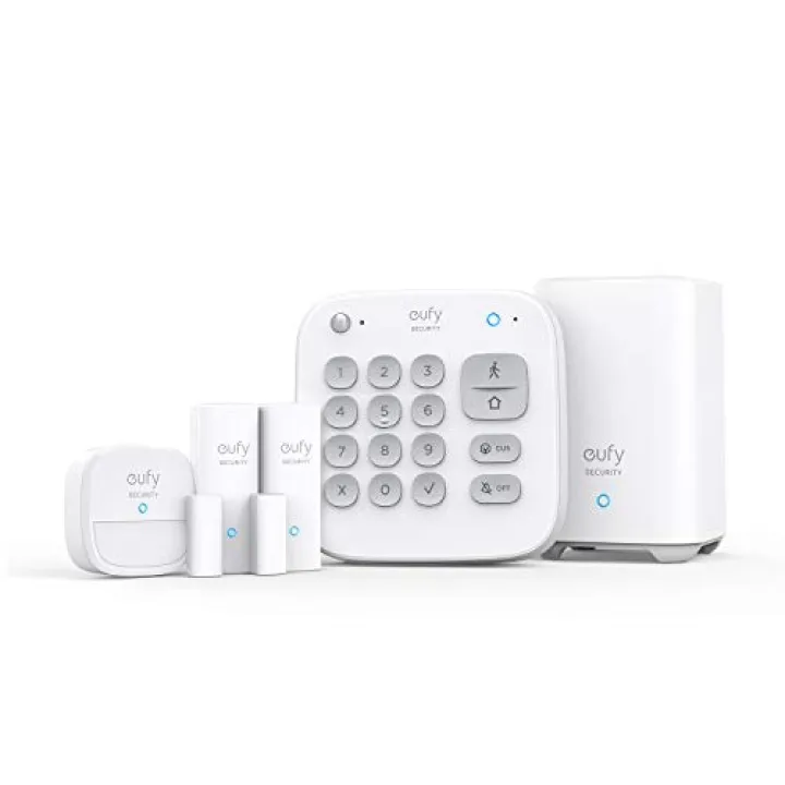 Eufy Security 5 Piece Home Alarm Kit Home Security System Keypad Motion Sensor 2 Entry Sensors Home Alarm System Control From The App Links With Homebase Connected Devices Lazada Singapore