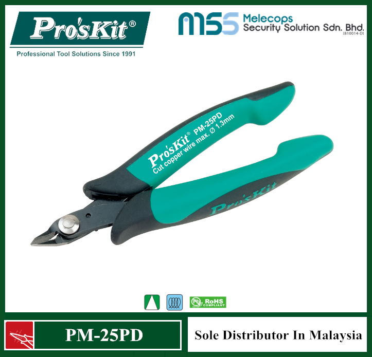 Pro'skit PM-25PD Micro Cutting Plier (138mm) | Lazada