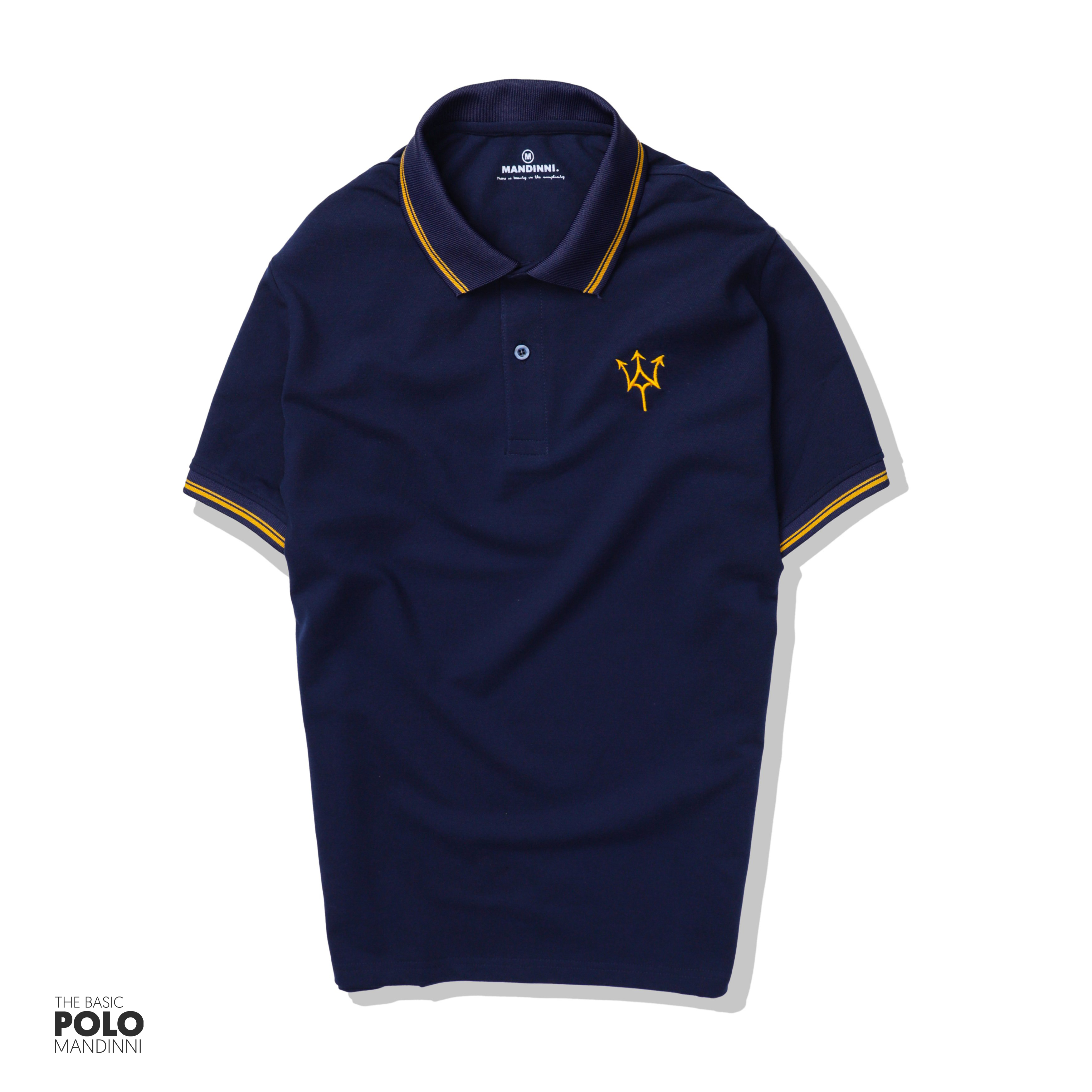 Áo thun polo Pike 2 màu basic By mandinni