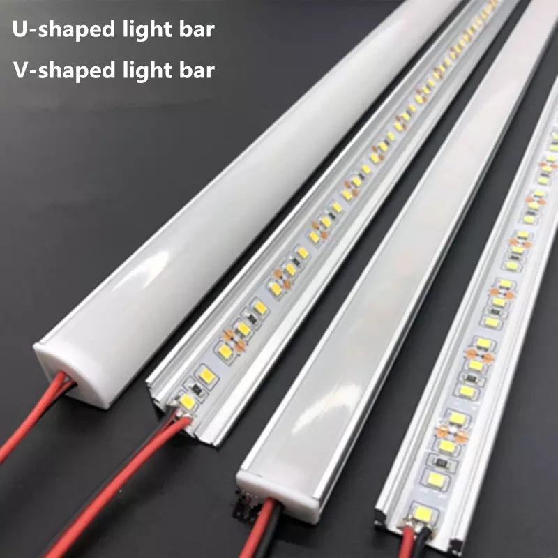 Led Hard Dc12v 50cm 20 Inch Led Strip Smd5730 36leds U/v-Shape Flat Led ...