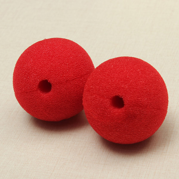 2PCS%20Close%20Highquality%20Up%20Magic%20Street%20Trick%20Soft%20Sponge%20Ball%20Props%20Clown%20Nose%20-%20Image%205
