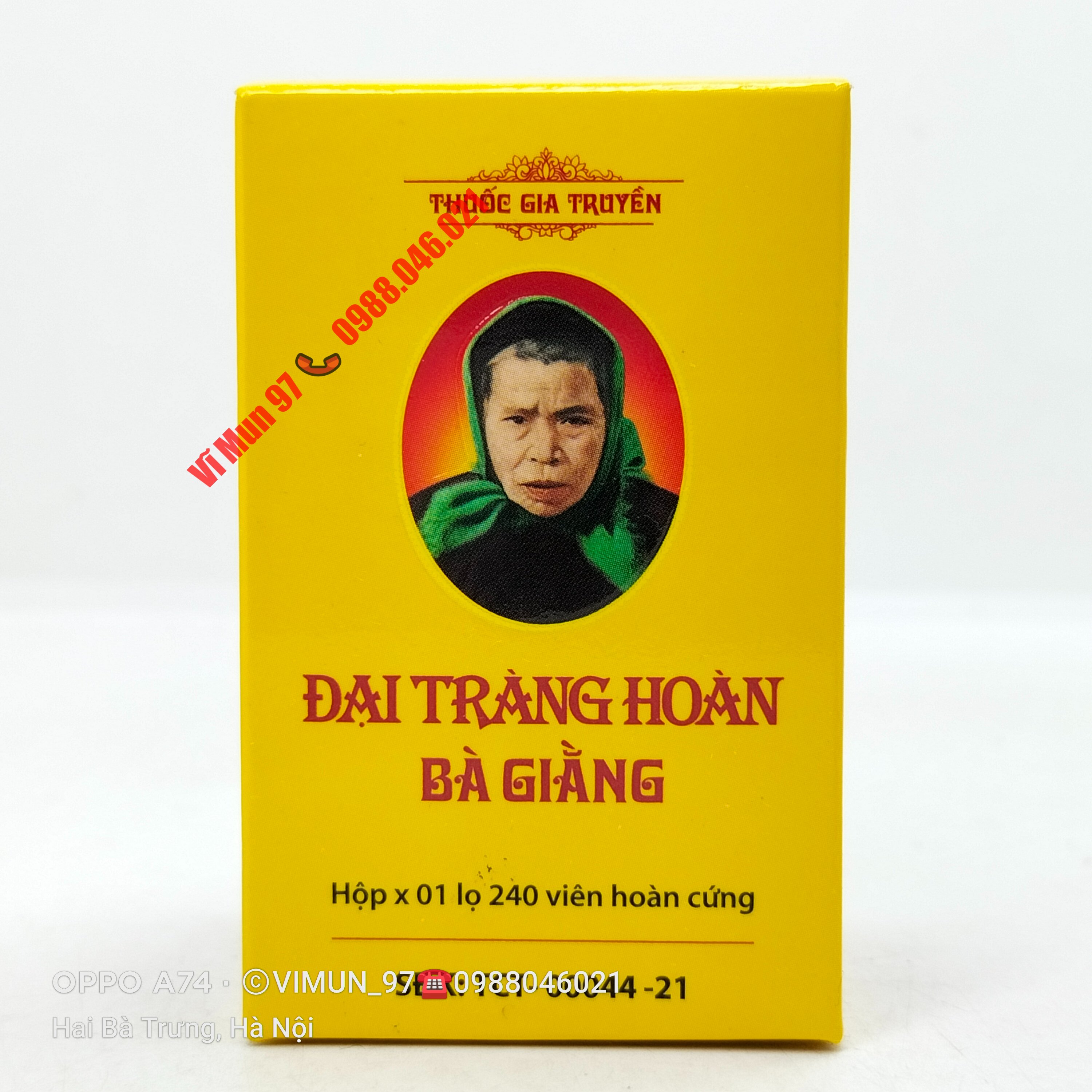 Đại Tràng Hoàn Bà Giằng lọ 240 viên