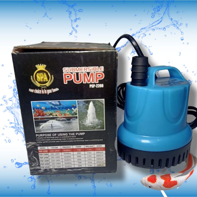 Pompa aquarium kolam SPA PSP 2200
