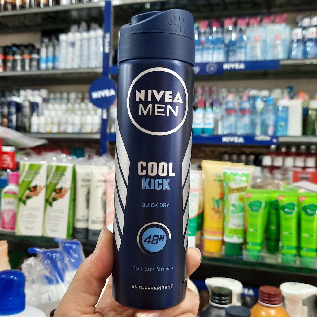 Xịt khử mùi Nivea Men mát lạnh 150ml