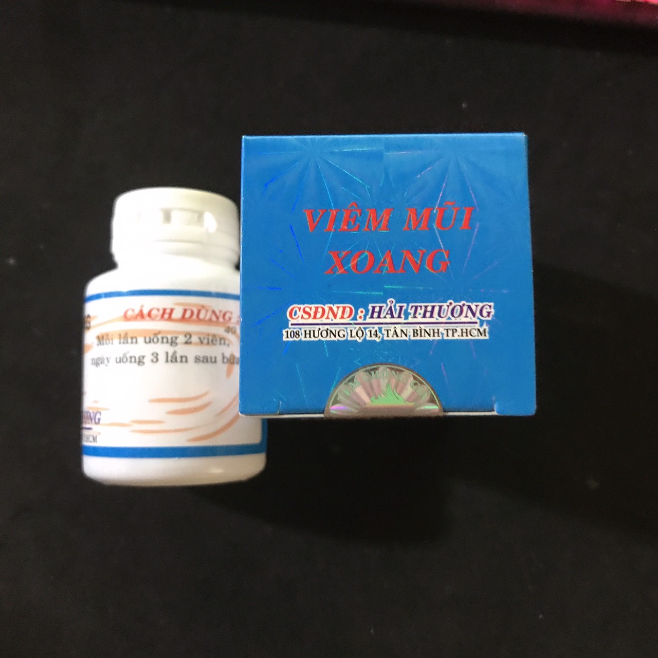 VIÊM XOANG MŨI HẢI THƯỢNG 40 VIÊN