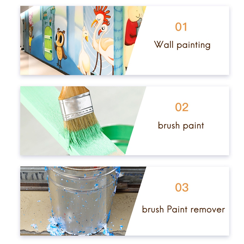 2 inch Wide Wooden Handle Metal Ferrule Faux Bristle Radiator Brush ...