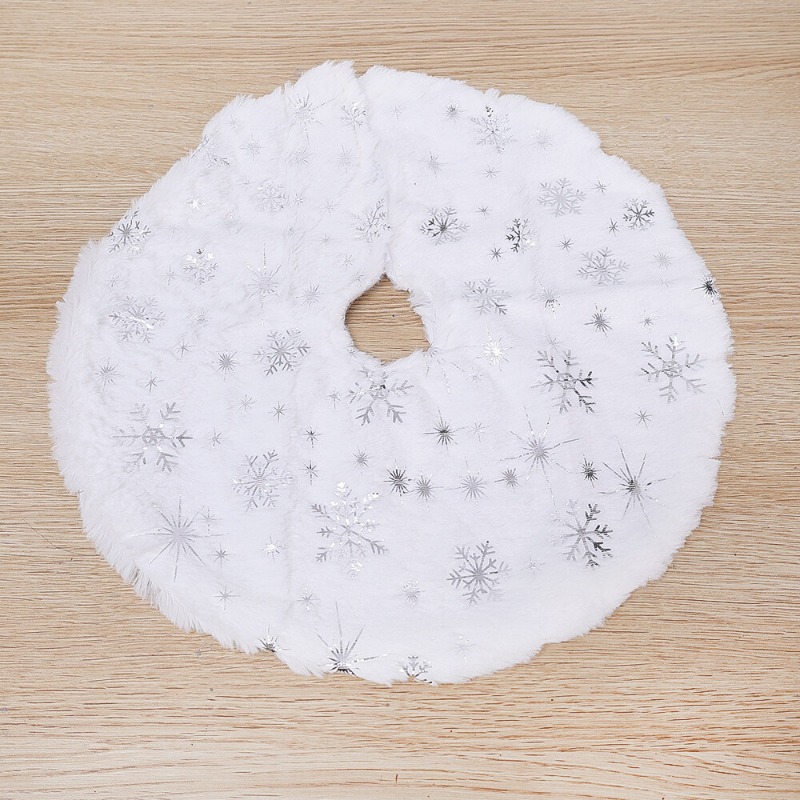Artificial Christmas Snowflake Flakes Glitter White Plastic Fake Snowflakes  Ornaments Xmas Tree Hanging Pendant Party Home