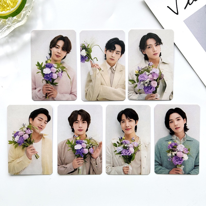 Kpop BTS V Jimin Jungkook Ten Membership Gift Cards Postcards Collector Card