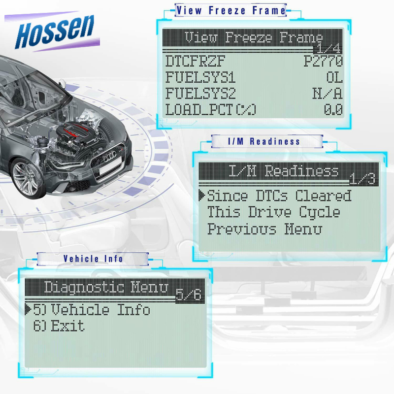 Ms309 OBD2 Scanner Car Check Engine Code Reader Fault Scanning Instrument OBDII Automatic Diagnostic Tool