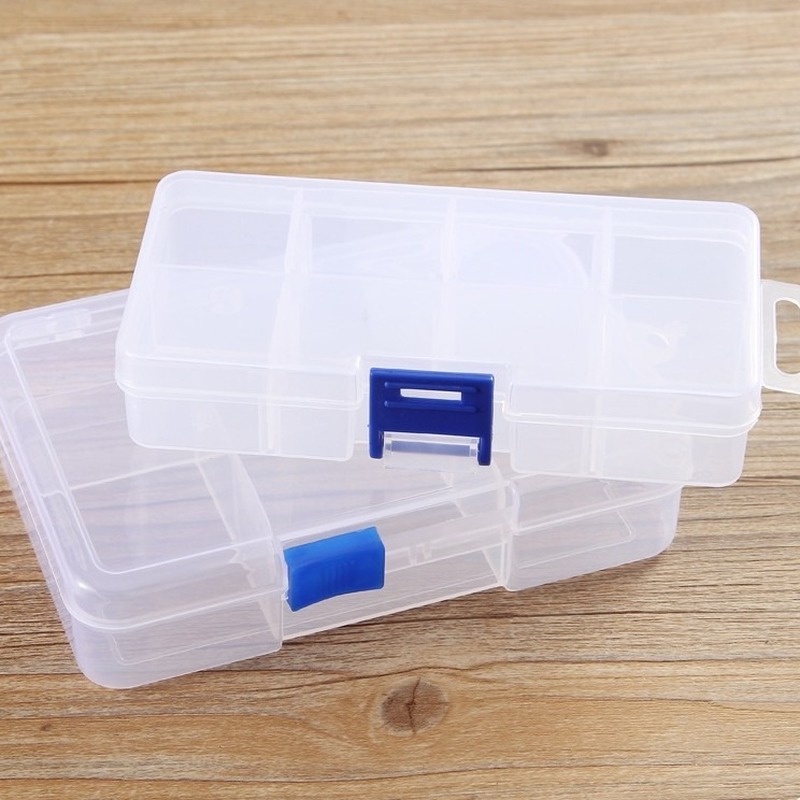 Convenient multi-compartment transparent jewelry box