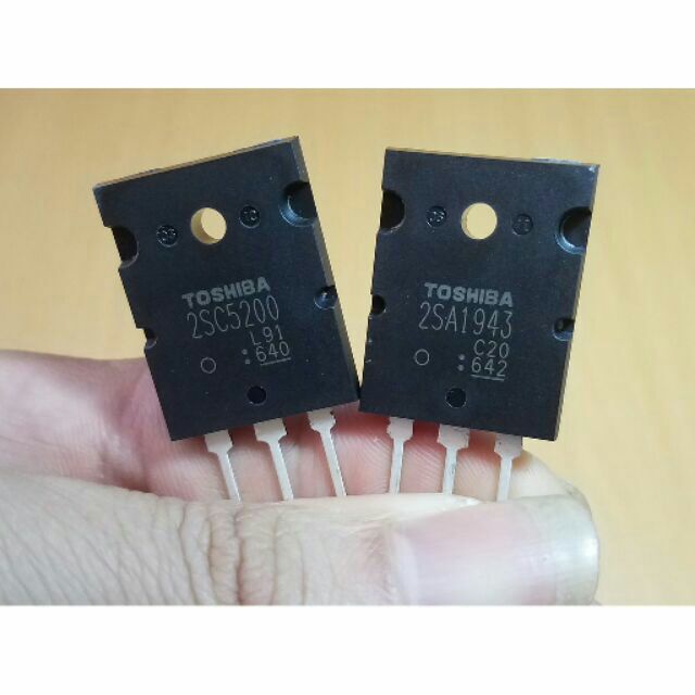 Cặp sò toshiba 2sa1943 2sc5200