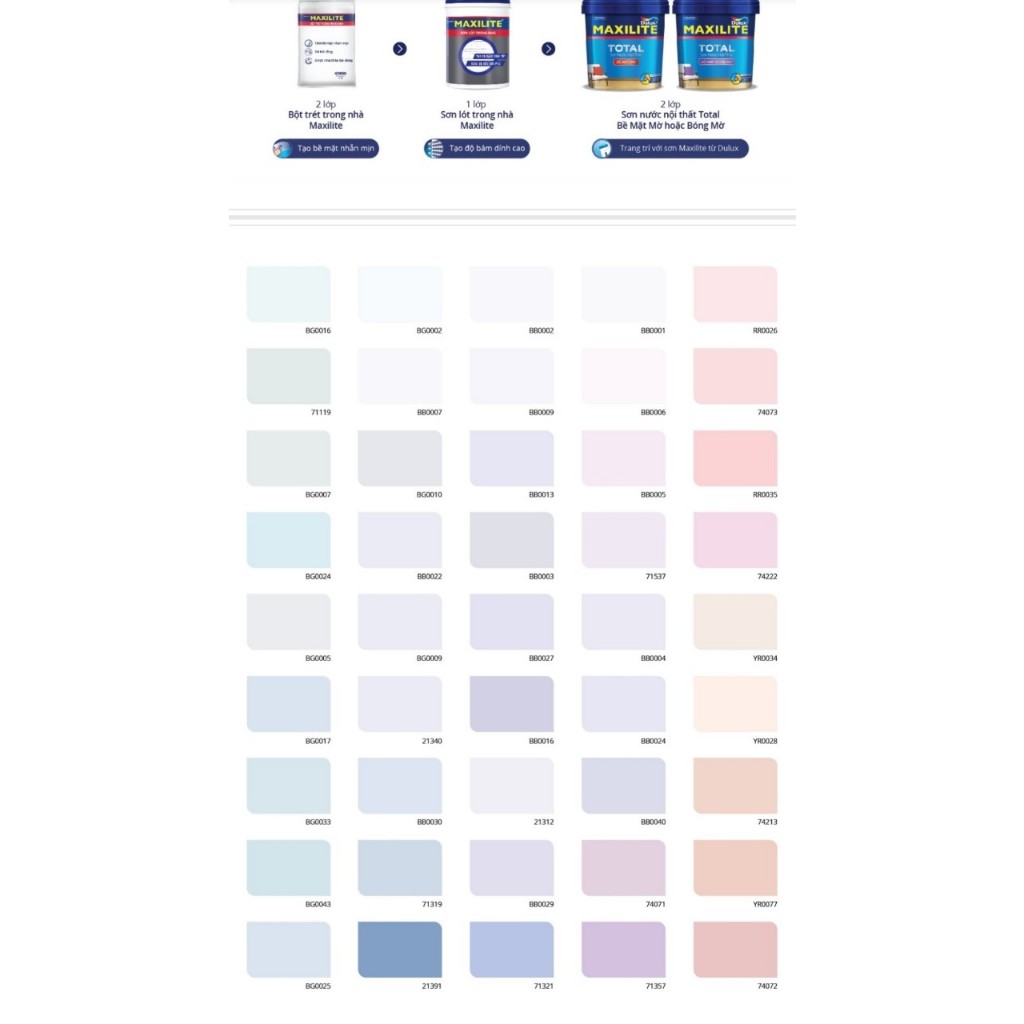 High Quality Indoor Maxilite Paint