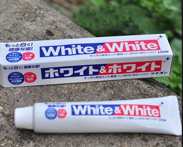 [1 TUÝP] Kem Đánh Răng Nhật Bản WHITE&WHITE 150g - Sản Phẩm Nhập Khẩu