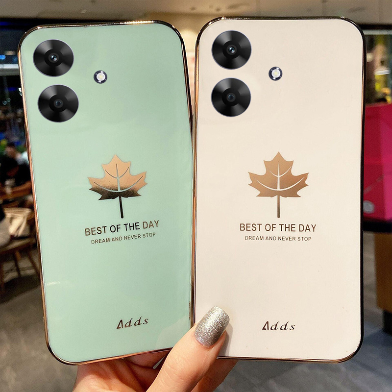 New Phone case Realme Note 60 50 C51 C61 Back cover Screen Dustproof and Anti Drop Maple Leaf Shape For Realme Note 50 Note 60 C63 C61 case.