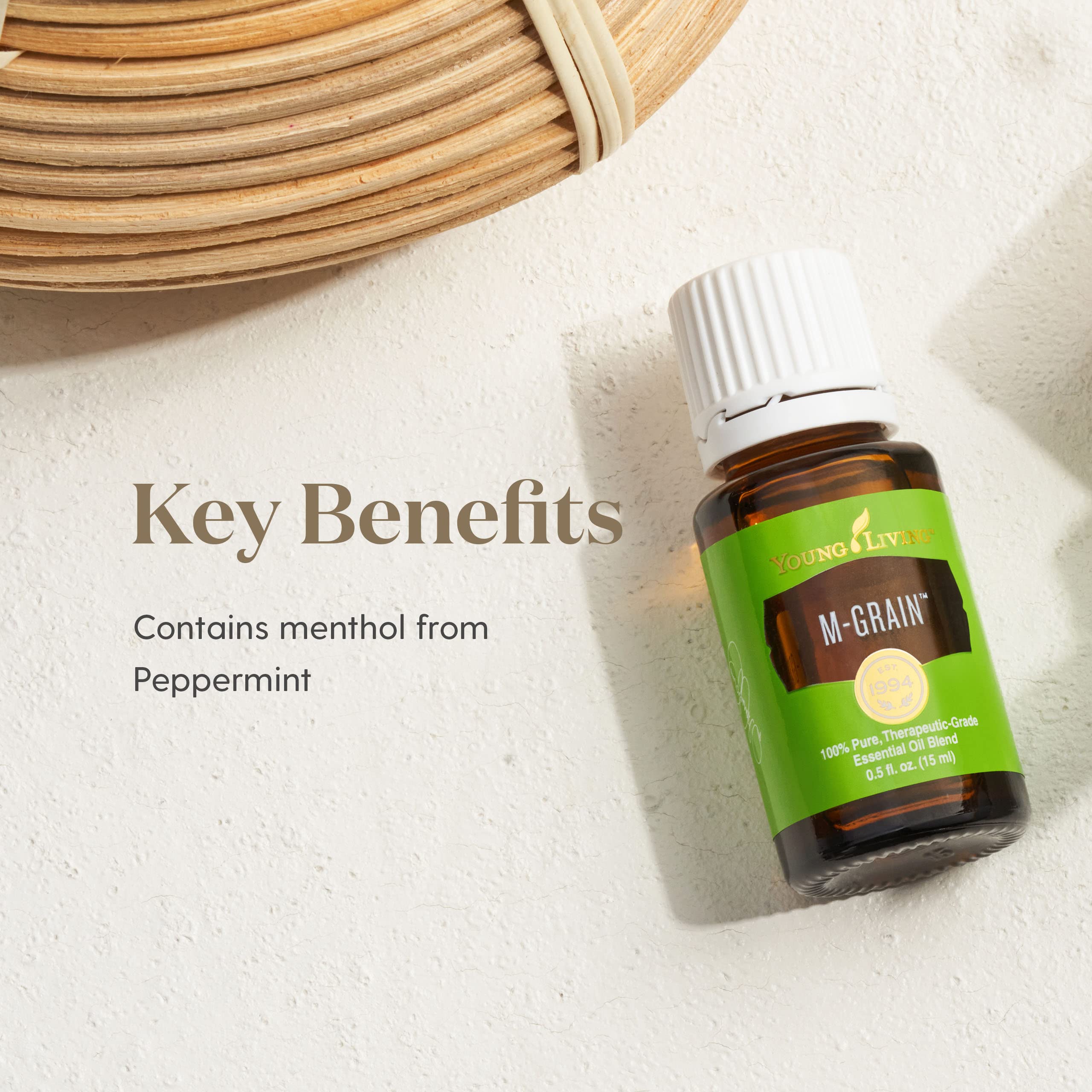 Young Living M-Grain Pure Essential Oil Blend 15ml | Lazada Singapore
