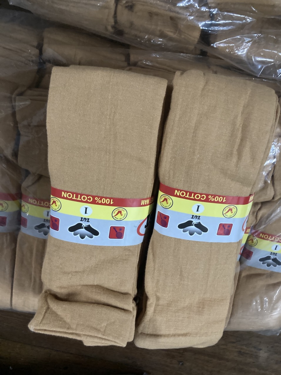 Combo 5 đôi - Vớ da đậm, dày, mịn, vớ đùi (đến gối hoặc qua gối chút)