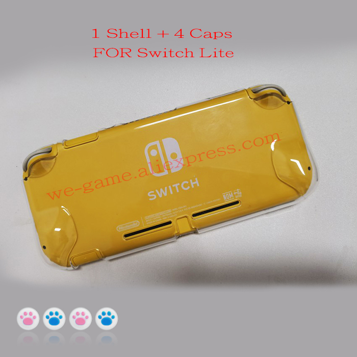 【Free shipping】 Newest Cute Pink Rabbit Cat Skin Protective Case for Nintendo Switch Lite Console Controller Controller Housing Cover.