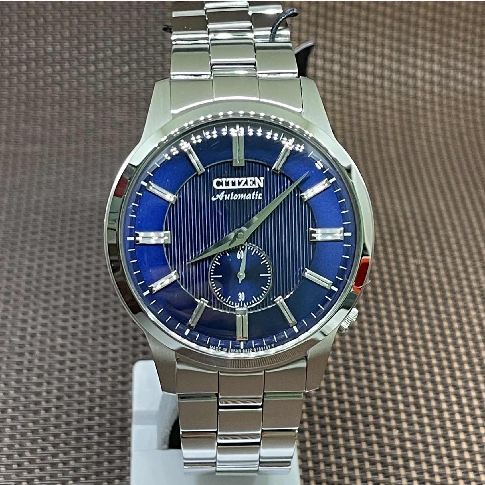 Genuine] Citizen NK5000-98L Automatic Blue Analog Stainless Steel Bracelet  Men's Watch | Lazada